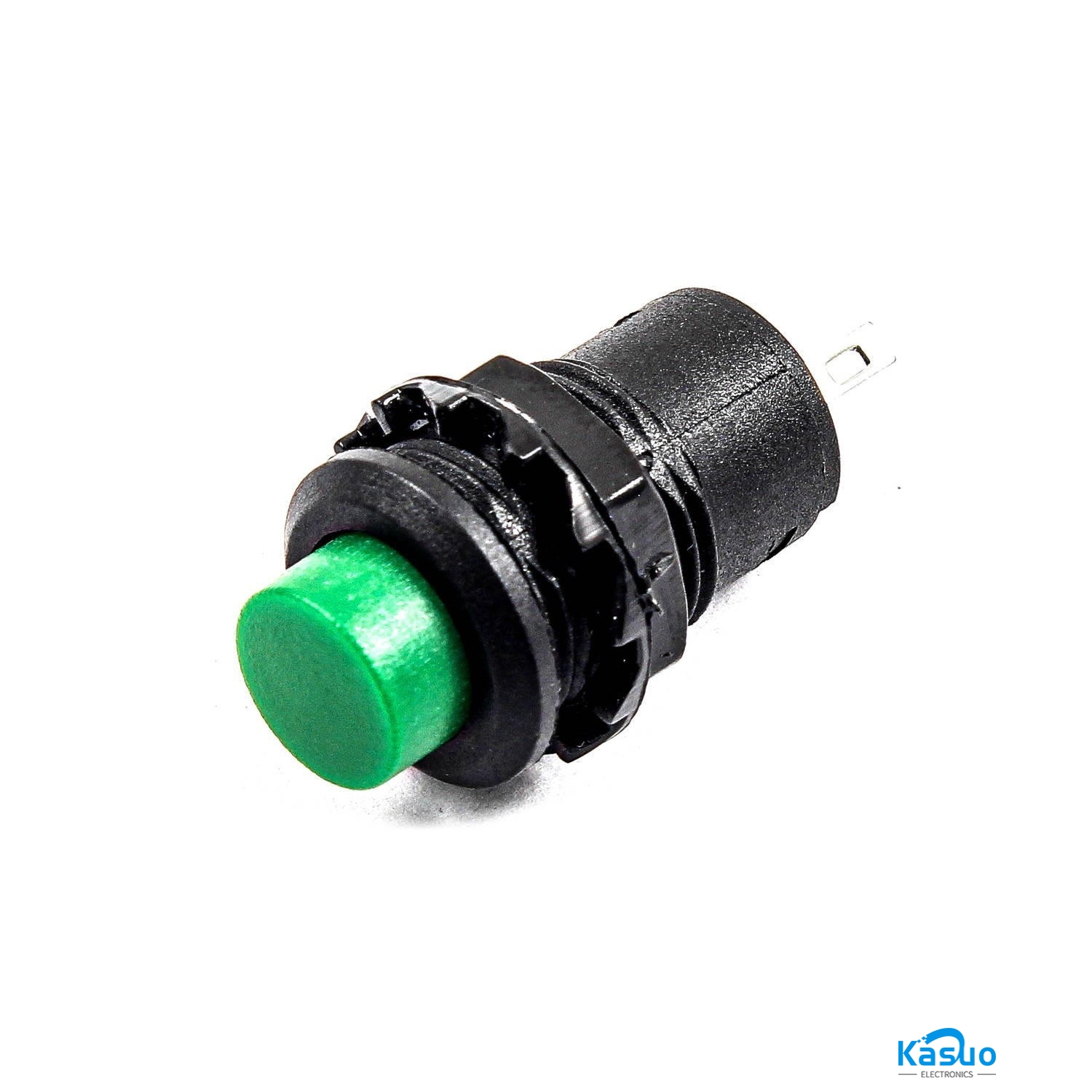 DS-428 12mm Momentary Push Button Switch - Green
